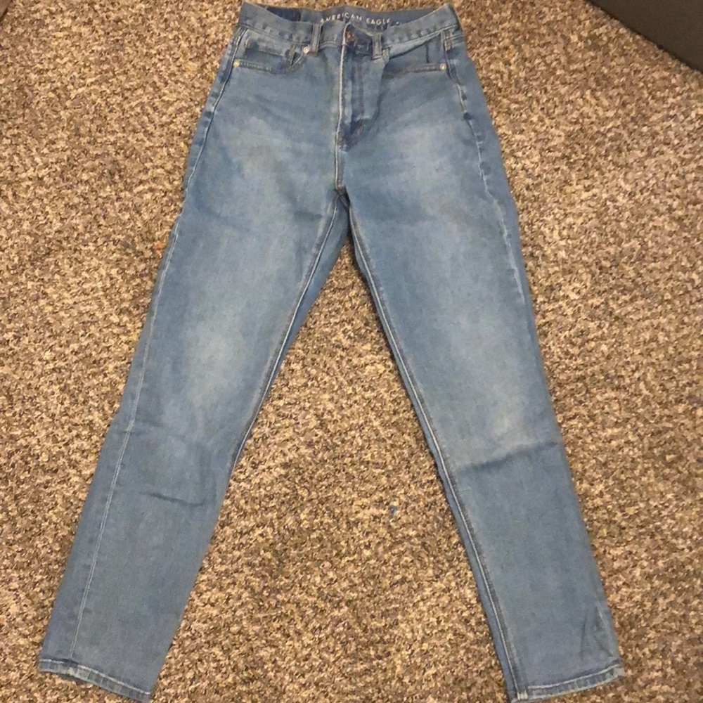 High rise mom jeans